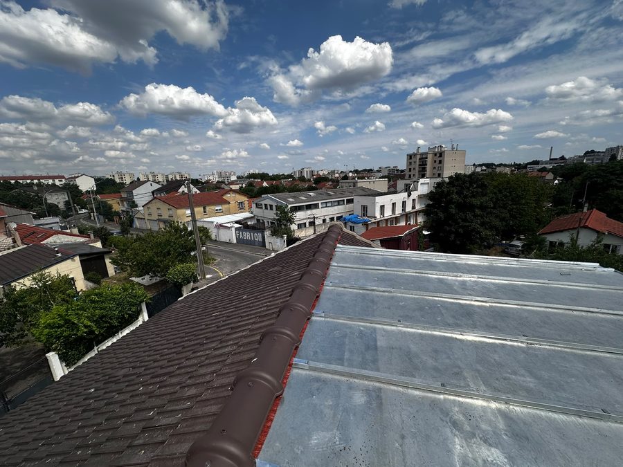 Chantier de toiture Heches Couverture à Bourg-la-Reine et dans les Hauts-de-Seine – réalisation 3