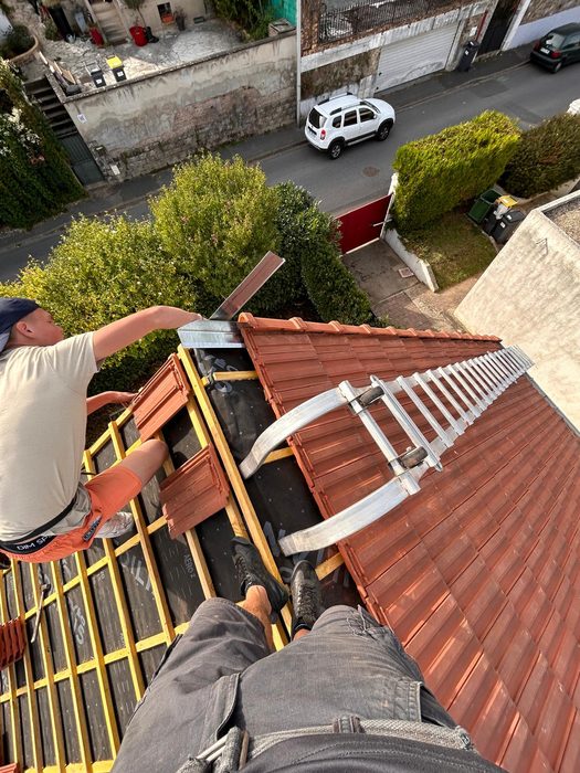 Chantier de toiture Heches Couverture à Bourg-la-Reine et dans les Hauts-de-Seine – réalisation 32