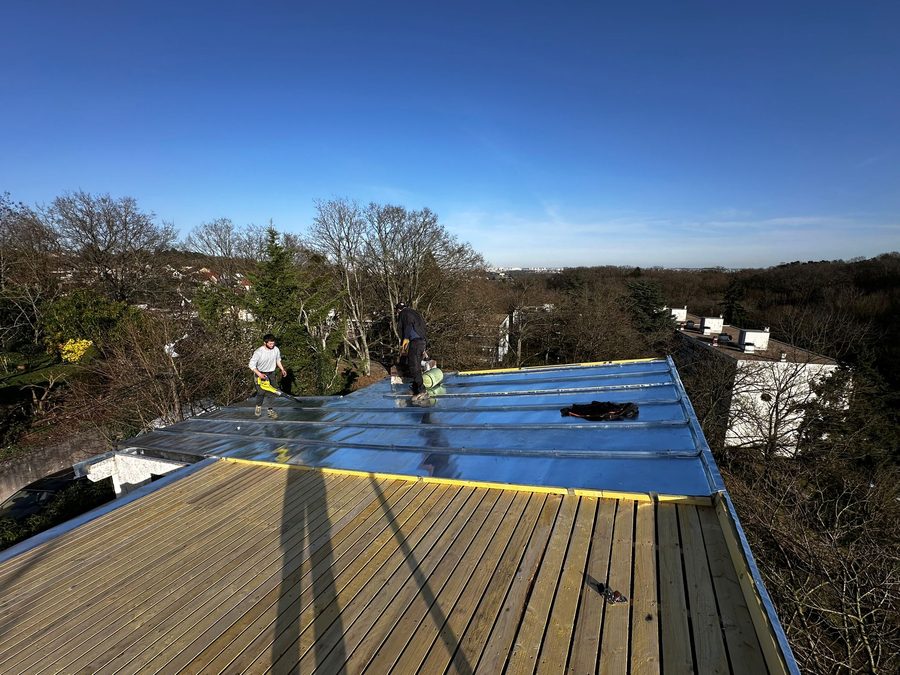 Chantier de toiture Heches Couverture à Bourg-la-Reine et dans les Hauts-de-Seine – réalisation 46